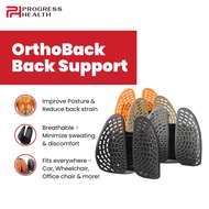 Original Patented Orthoback Support– Back Support / Relieve Back Pain / Ergonomic Support / Posture 