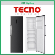 Tecno 274L Black Frost Free Upright Freezer TFF 348BK