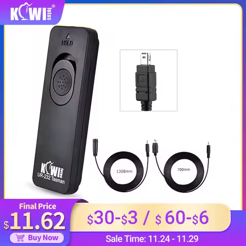 Shutter Release Cable Remote Control for Nikon Z7 II Z6 II Z5 D750 D780 P1000 D7500 D7200 D5600 D550