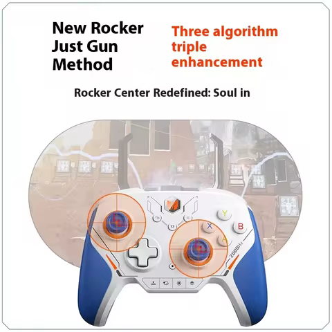 Original Bigbig Won Blitz 2 Starburst Wireless Gamepad Carbon Film / TMR Edition for Switch Pc ios A
