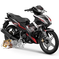 Decal MX KING 150 Full Body Sticker Motorcycle Yamaha JUpiter MX 135 OLD /NEW JUpiter MX KING 150 Full Body - Black Spider