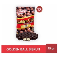 Again CHOCOLATE Biscuit GOLDEN CITY CHOCOLATE BALL 75GR