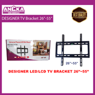 DESIGNER TV Bracket (26- 55 inch) , Fixed TV Wall Mount Bracket