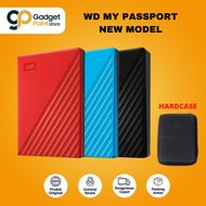 HDD / Hardisk External 1TB 1 TERA WD My Passport 2.5" FREE Pouch - 3 Tahun