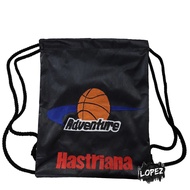 Adventure Basketball Net Bag Basketball Backpack Lopez Basketball Drawstring Bag