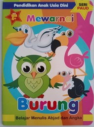 Buku Mewarnai Burung Seri Paud - Daffa Media