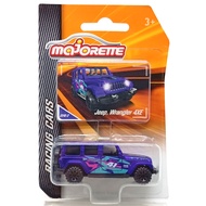 Majorette Jeep Wrangler 4XE Purple Scale 1/64 (8 cm) Package With Card
