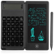 T2Calculator Notepad 6 Inch LCD Writing Tablet Digital Drawing Pad with Stylus Pen Erase Button Lock