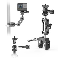 MOTOM Holder Action Camera Motor Clamp 360 Rotation for GoPro Insta360 DJI Action Akaso