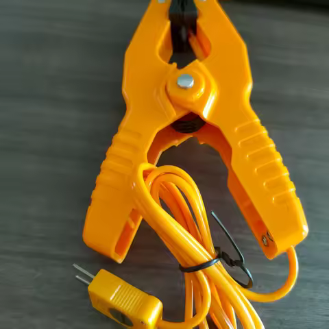 HT-05 Pipe Clamp Thermocouple Temperature Test Clamp Thermometer Clamp Clip K-type Thermocouple Prob