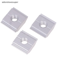 AD1MY 5pcs Solar Panel Mounting Braet Kit Aluminum Alloy End Mid Clamp M8 T-Sliding Nut Martijn