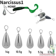 NARCISSUS Weights Sports Entertainment Line Sinkers Fishing Accessories 3.5/5.3/7/10.5/14g Fishing T