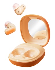 Baseus Active Noise Cancelling Earbuds with Make-up Mirror, Up to 90% Noise Cancelling, 3D Spatial A