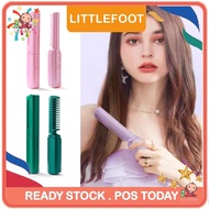 🔥READY STOCK🔥Littlefoot USB Rechargeable Portable Straightening Brush Hot Comb Hair Straightener P05