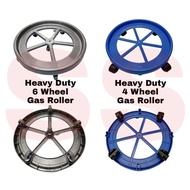 Heavy Duty Gas Stand / Propane Gas Roller / Gas Cylinder Roller / Gas Tank Roller / Roda Tong Gas / 