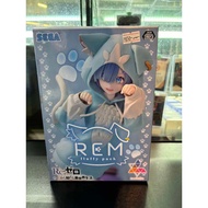 Luminasta SEGA Re:Zero Rem Fluffy Pack Figure