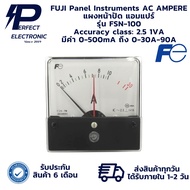 FSN-100 FUJI Panel Instruments AC AMPERE Accuracy class:2.5 1VA Has A Value Of 0-500mA To 0-30A-90A.