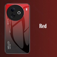 Jingsanc Vỏ bảo vệ vỏ viền nhựa TPU mềm nhiều màu sắc 9H kính cường lực cho Vivo Y39 5g vỏ điện thoạ