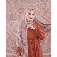 [ New] Zetta Scarf By Yessana|| Hijab Segiempat Motif Hijab Lacer Cut