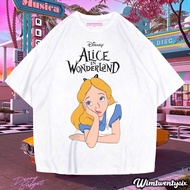 Oversized T-Shirt | Vintage tee | Alice in wonderland adventure cartoon t-shirt
