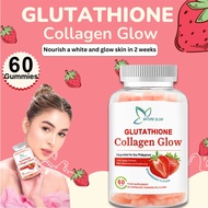 NATURE GLOW Glutathione Collagen Glow Gummies Original Anti-Aging Whitening Skin Collagen Gummies