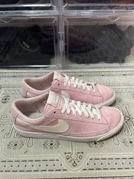 Nike Blazer Low PRM ND 淡粉色麂皮 滑板鞋
