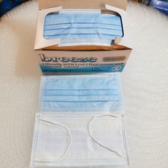 face mask 3ply medical face mask face mask kids [Blue/Made in Malaysia] BREEZE ASTM Level 2 3Ply Ear