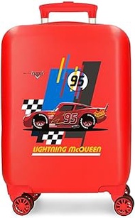 Joumma Disney Cars Lightning McQueen Cabin Case, Red, 33 x 50 x 20 cm, Rigid, ABS, Side Combination 