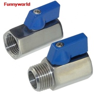 Ball Valve Stainless Steel Water Saving 1/4 -3/8 -1/2 Zoll High Quality Material