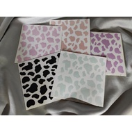 Cow stickers cow stickers aesthetic stickers cute stickers Korean stickers cute monochrome stickers 