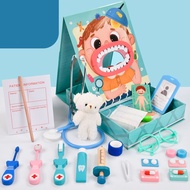 Educational Toys Children Cosplay Dentist Role Medical Play Doctors Set Pretend Wooden Dentist