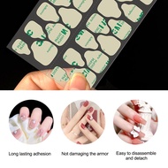 Nail Jelly Glue 0.4mm Waterproof Double-sided Adhesive Jelly Sticker J0s5