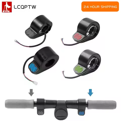 Scooter Finger Button Throttle Brake Set For Ninebot ES1 ES2 ES3 ES4 Scooter Accelerator Throttle E-