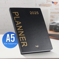 [Good] Toddi Agenda Book Softcover Monthly Planner Notebook A5 304 Pages - TD-2025