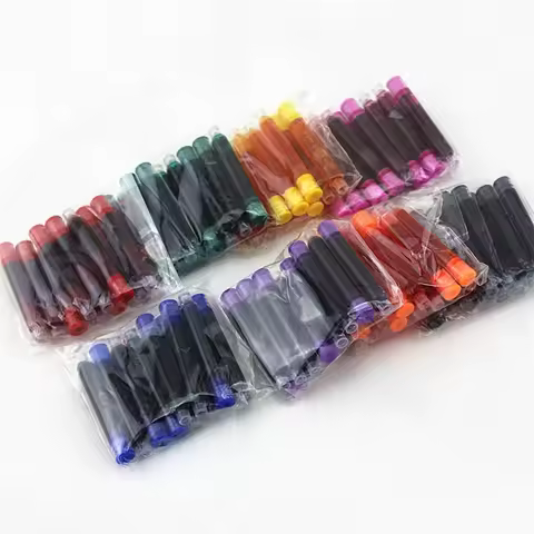 High quality Stationery Student Ink Pen Color Ink Fountain Pen Refill Fountain Pen ink Cartridge