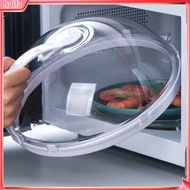 {halfa}  Splatter Cover Transparent Anti-Splatter Plastic Food Grade Microwave Plate Cover for Microwave