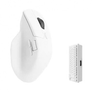 Keychron M6เมาส์ไร้สายบลูทูธ2.4G ออกแบบตามหลักสรีรศาสตร์3โหมดเมาส์สำหรับเล่นเกมส์ไดร์เวอร์พิเศษ APP