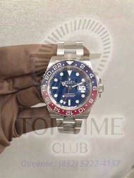 全新Brand New Rolex 126719BLRO 白金錶 藍面