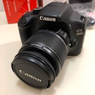 Canon 550D 連 kit 鏡頭18-55mm及其他配件