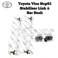 (1PAIR+BUSH)Toyota Vios NCP93 Stabilizer Link /Absorber Link With Bar Bush Set 48820-0D020