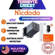 MCDODO CH-155 67W GaN 5 Mini Fast Charger Pro | powiGaN | Electrical Protection