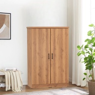 Furniture Direct DUBLIN 2 Door Low Wardrobe-Oak