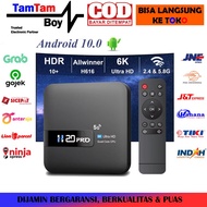 Android Set Top Box Smart TV Digital H20 Pro H20Pro 4K Wifi USB HDMI AV RAM 8GB ROM 128GB UHD Resolu