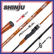 (5'6-8'0kaki) Shinju Rod Kuro Joran Pancing Spinning Fishing Rod