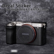 For Sony Alpha 7C II Decal Skin A7C2 A7C A7CR Camera Skin Sticker A7CM2 A7CR Cover Case Film Wrap Co