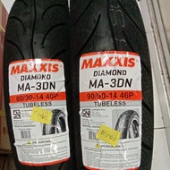 Package OF A PAIR OF MAXXIS DIAMOND MA-3DN TIRES - TUBELESS (70/90 - 80/80 - 80/90 - 90/80 - 90/90 -