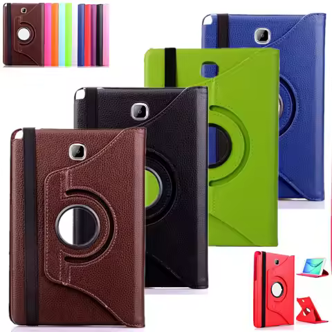 Rotative Case For Samsung Galaxy Tab A 2015 9.7 SM-T550 T555 P550 P555 Smart Book Cover For Samsung 
