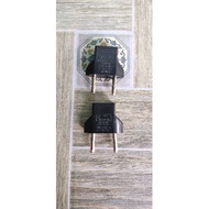 Flat-round plug connection plug