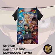 Boboiboy MOVIE MONSTA T-Shirts Boys Girls Latest Cartoon Characters T-Shirts Age 1 2 3 4 5 6 7 8 9 1