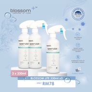 Blossom Lite 330ml Sanitizer Value Set | Skin Safe | Toxic Free |  网络爆款无酒精消毒液